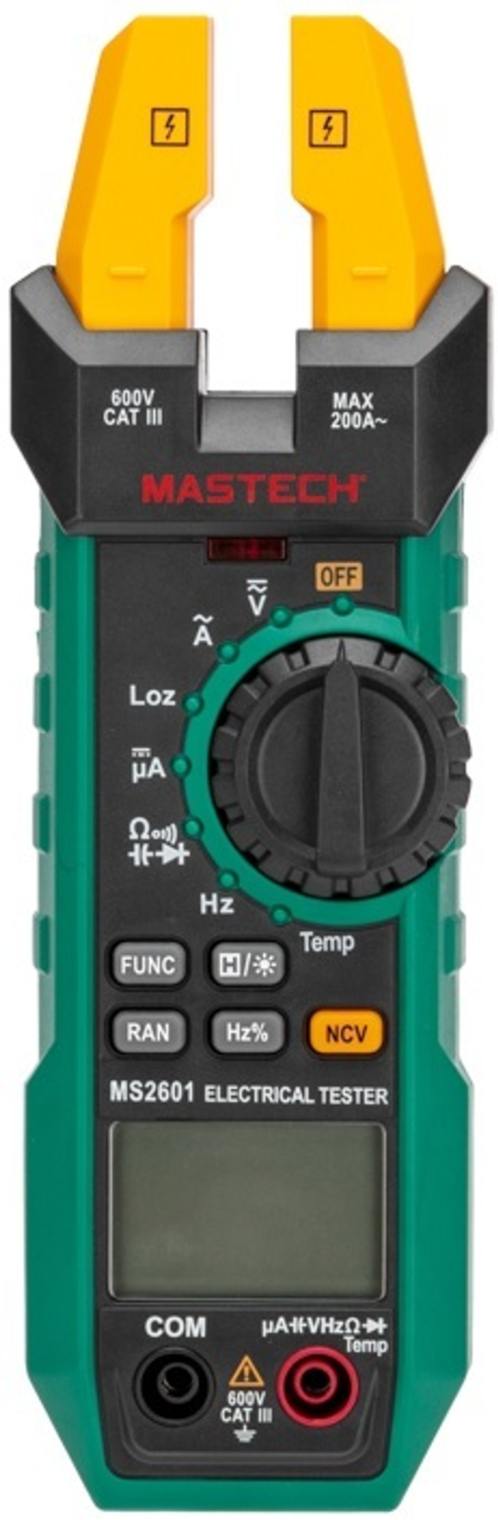 Токовые клещи  Mastech MS2601