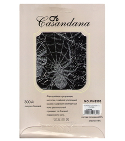 Колготки Casandana с пауками (300 den)