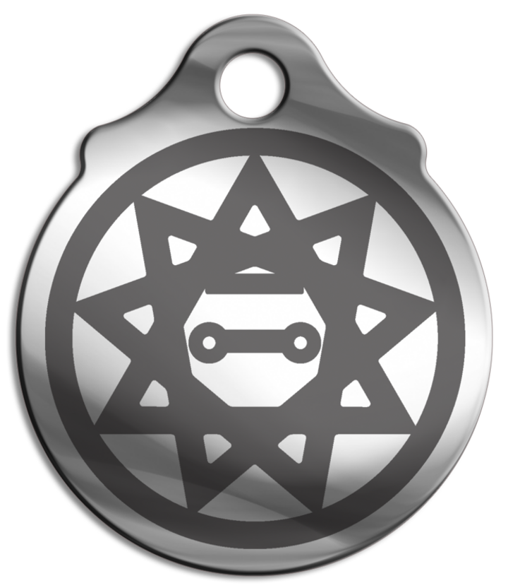 Амулет Славянский зодиак № 03 Чертог Щуки, медицинская сталь