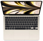 Ноутбук Apple MacBook Air 13' m2, 8GB RAM, 256GB SSD, Starlight