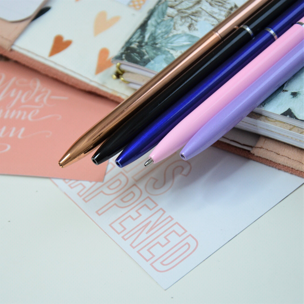 Ручка шариковая тонкая "Эстетика"