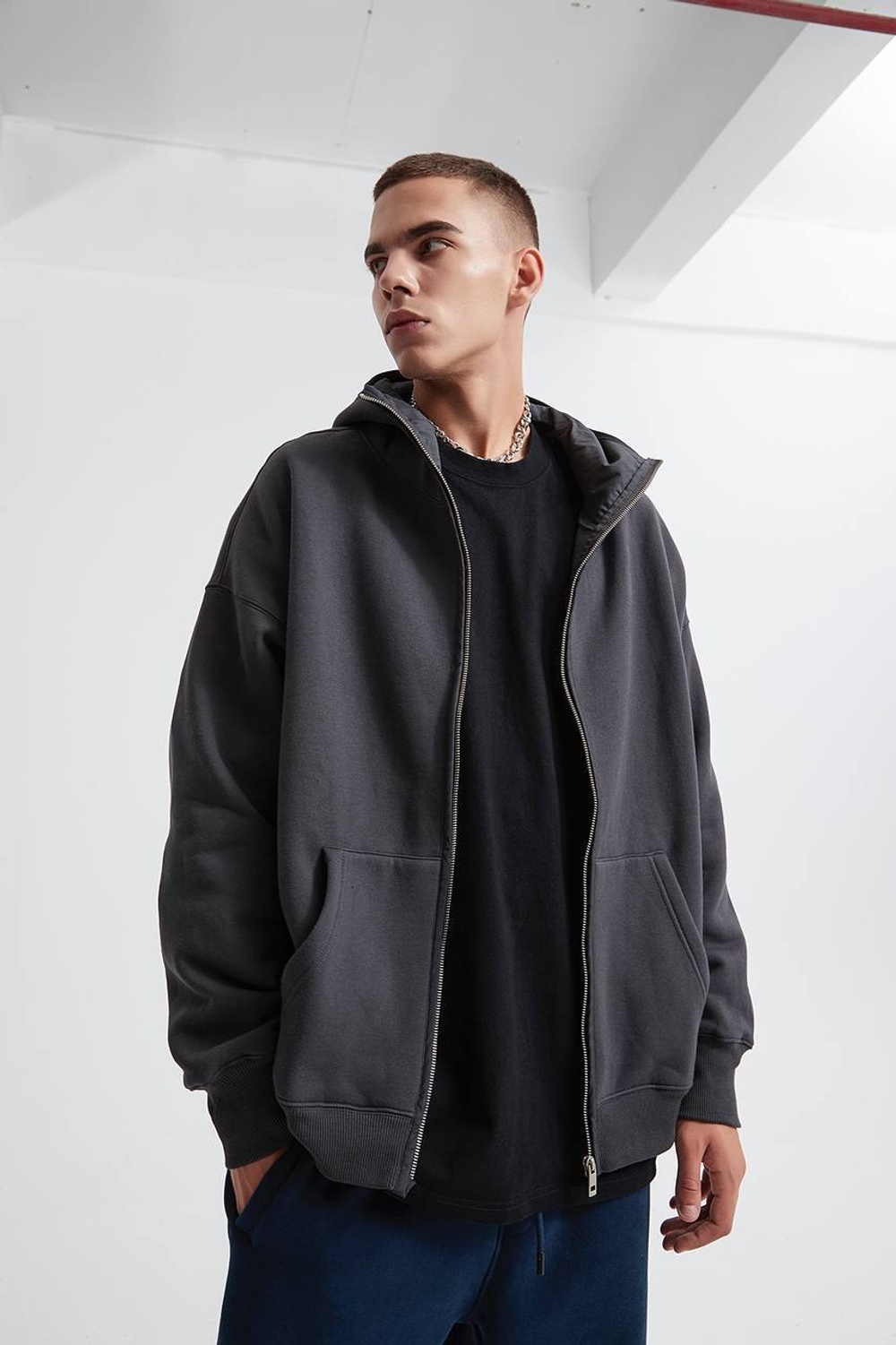 Худи zip Off Street