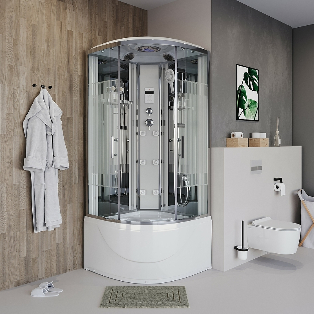 Душевая кабина Niagara Ultra 90x90 NG-708-01 с гидромассажем