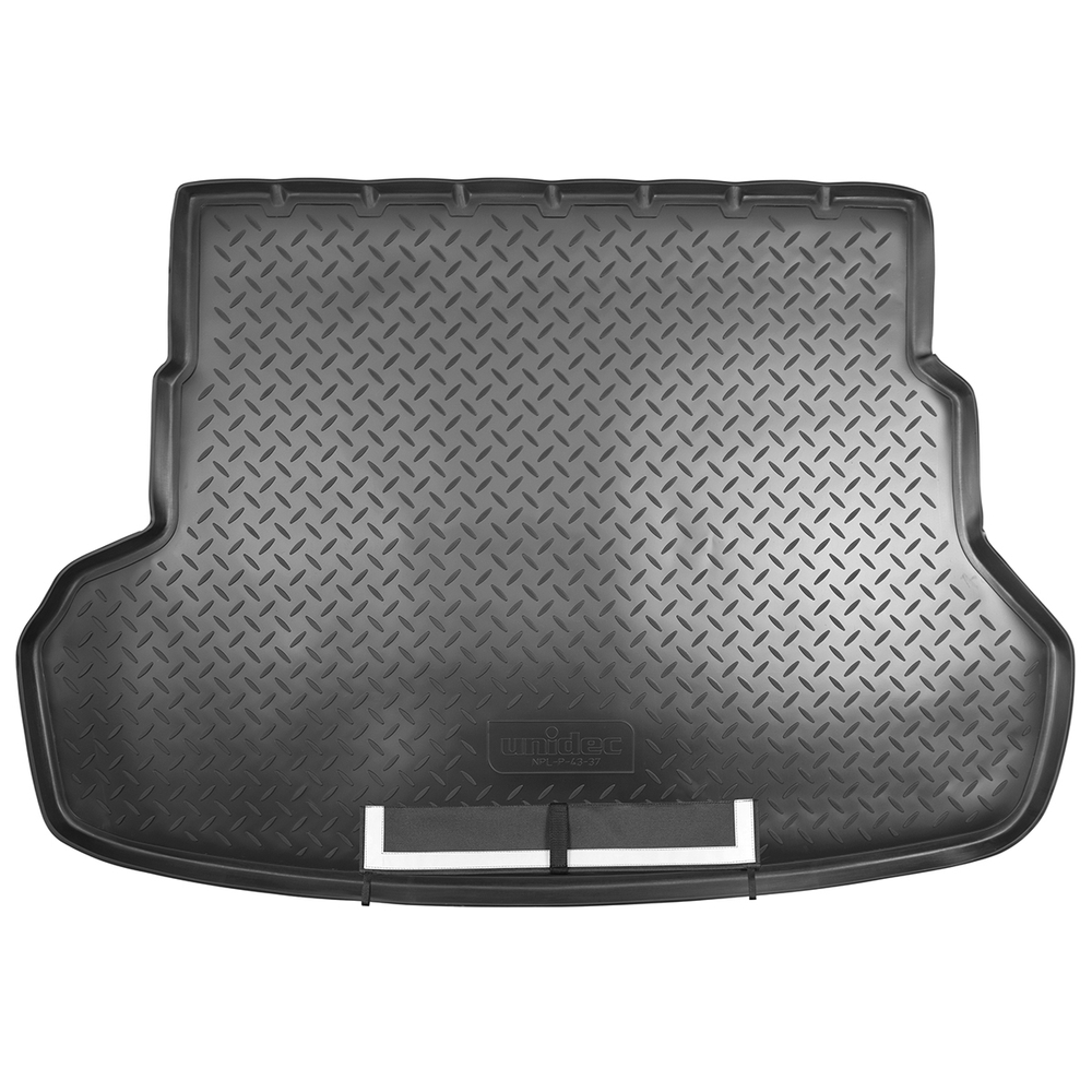 Коврик в багажник Norplast/Unidec для Kia Rio в кузове RUS QB SD (2011-) Черный, полиуретан, арт.NPL-P-43-37-AP