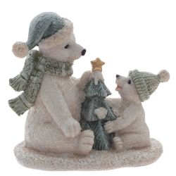 GAEM Фигурка декоративная "Медвежата", L9 W5,5 H8,5 см