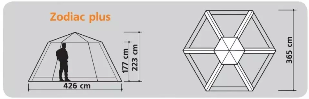 Шатёр Canadian Camper ZODIAC plus