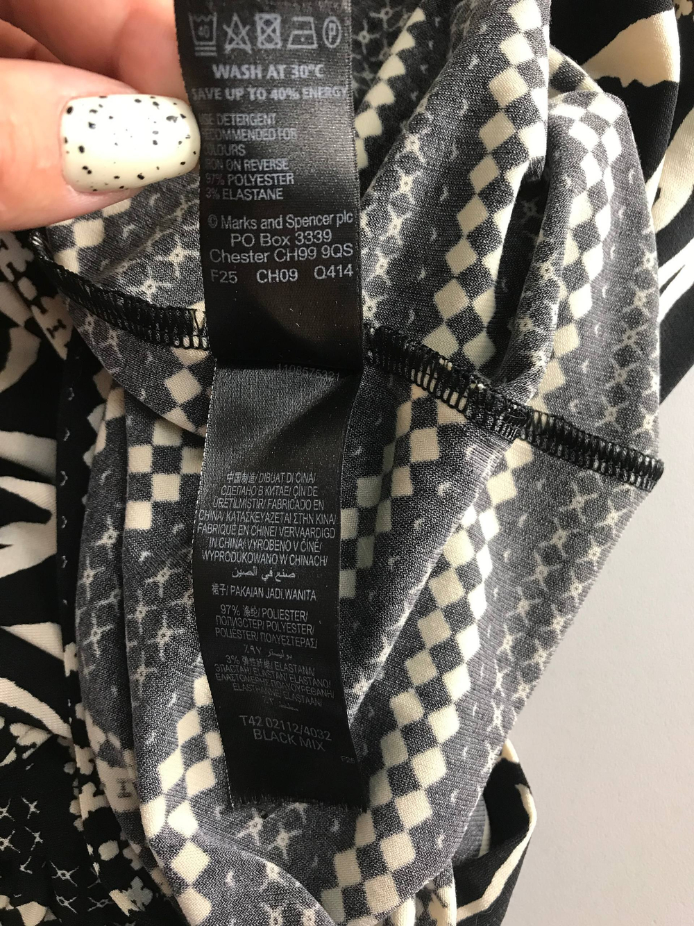 Платье Marks&Spencer практичное, маркировка 46, визуально на 52 размер