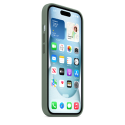 Силиконовый чехол для iPhone 15 с MagSafe - Cypress