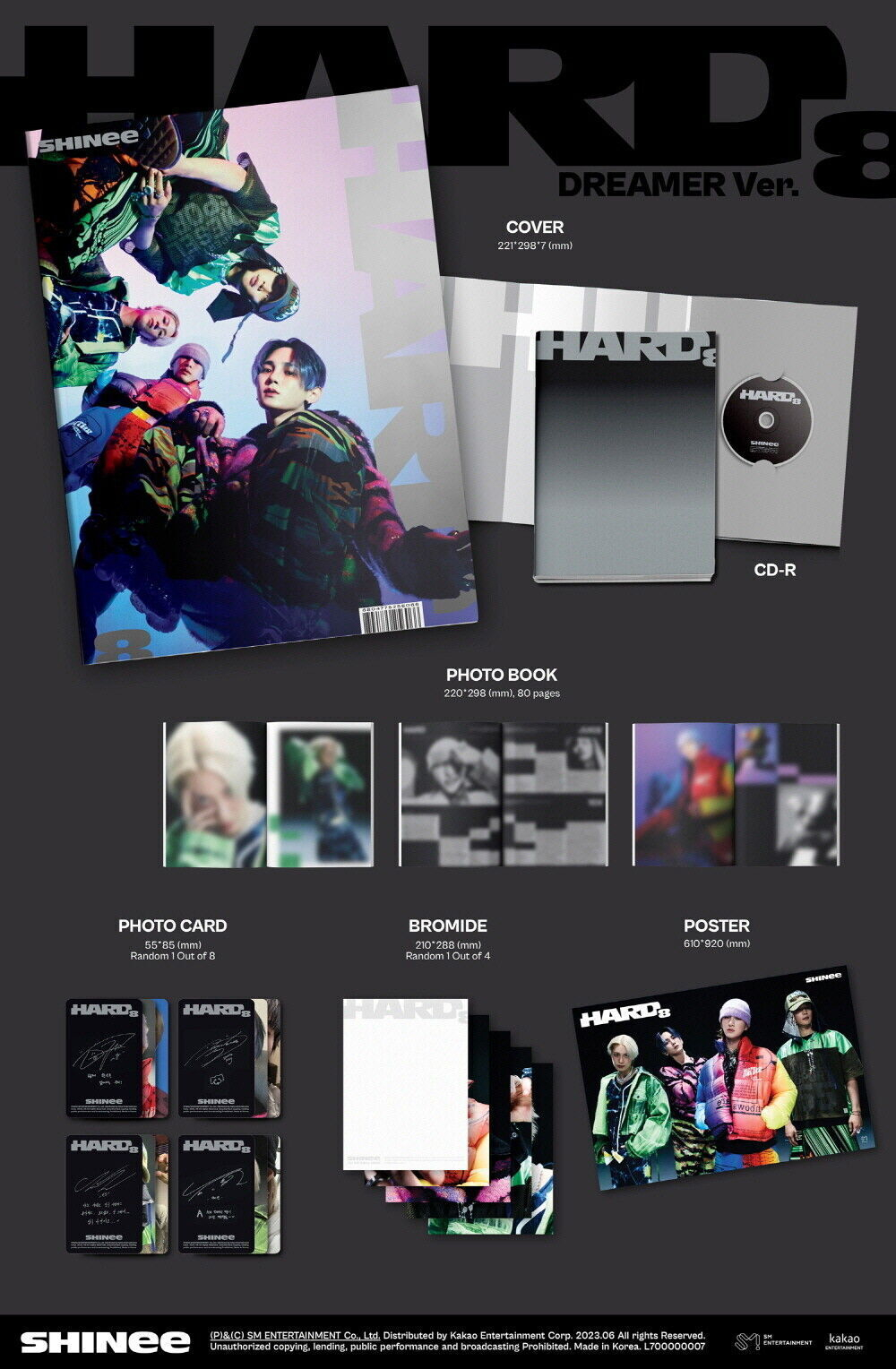 SHINee - HARD [Photo Book Ver.] (Dreamer ver.)