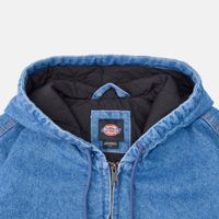  Куртка мужская Dickies Hooded Denim Jacket артикул:DK0A89FBCLB1 - купить в магазине Дайс