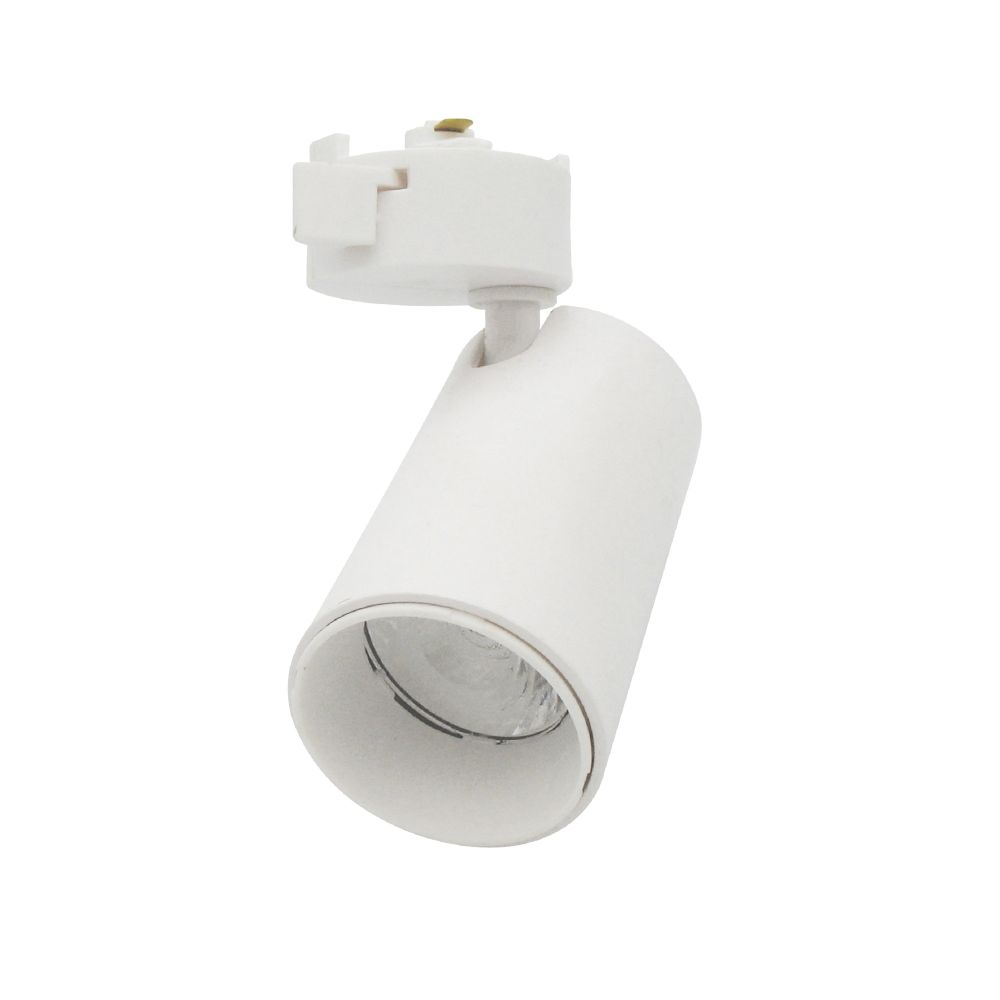 ULB-Q276 8W-4000К WHITE Светильник-прожектор светодиодный трековый. 800 Лм. Белый свет 4000К. Корпус белый. ТМ Volpe.
