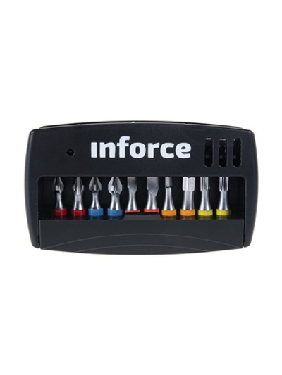 Набор бит с держателем 11 предметов Inforce 11-01-285
