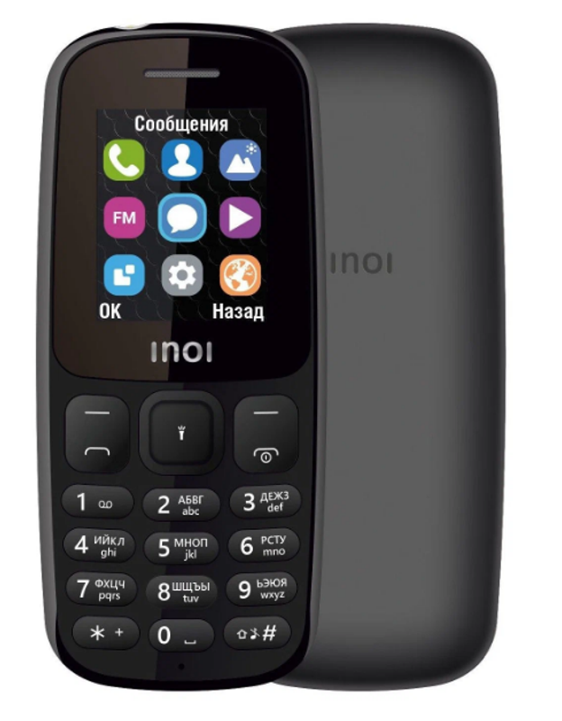 Телефон INOI 100, черный