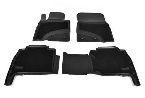 Ковры в салон Norplast/Unidec для Toyota LC 200 в кузове J20A (2012-)Полиуретан,5\7 мест арт.NPA11-C88-500-CM