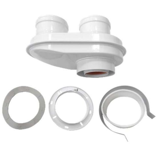 Универсальный адаптер Baxi для подключения раздельных труб