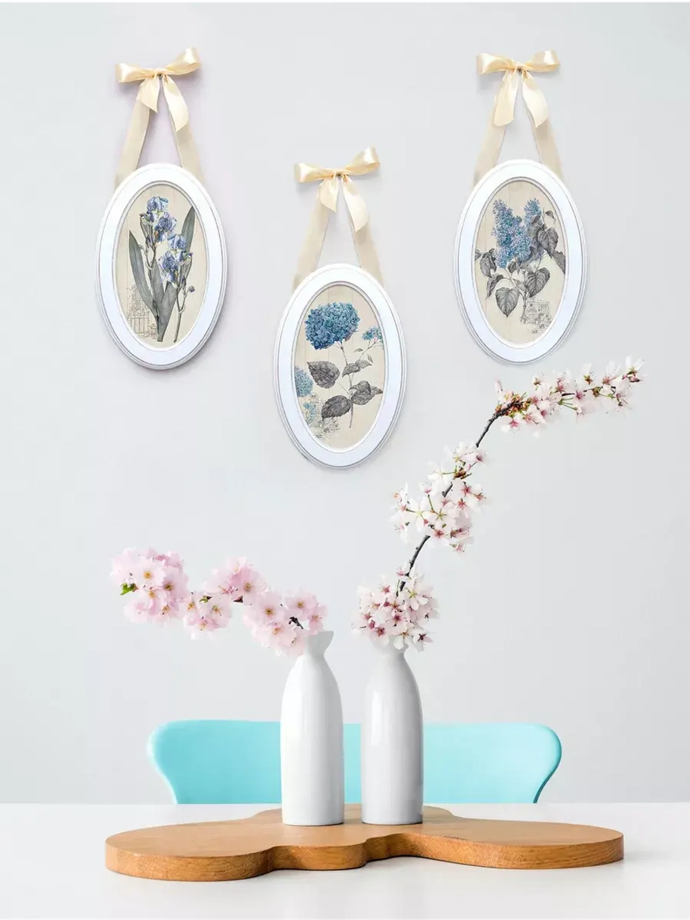 Панно на стену для интерьера 3 шт 28,5*18,5 см