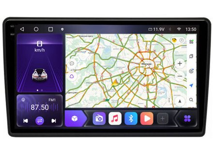 Магнитола для Jeep Grand Cherokee WK2 2013-2021 (взамен 8.4" экрана) - Carmedia SF-9176 QLed+2K, Android 12, TS10,  CarPlay, 4G SIM-слот