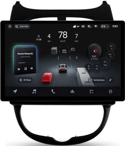 Магнитола для Peugeot 206 1998-2012 - Teyes CC4-PRO монитор 13" 2K QLED на Android 13, Snapdragon 778G, 8+128, AI, CarPlay, DSP, 4G SIM-слот