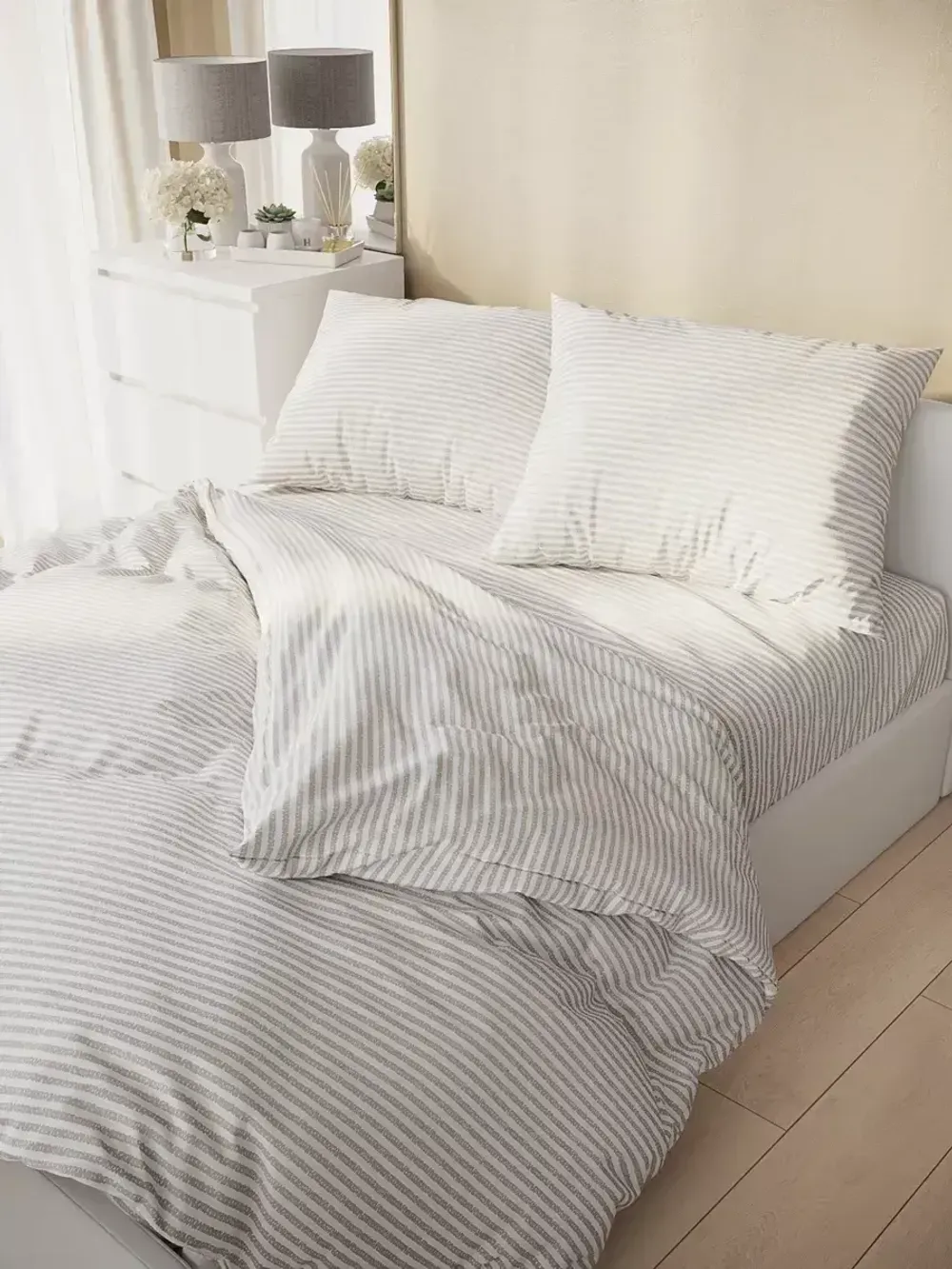 Наволочка 1шт перкаль Сказка "Лутон" 40x60 см на молнии