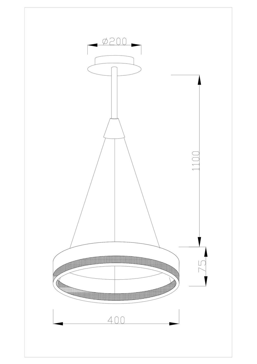 Светодиодная потолочная люстра Moderli V1760-PL Crime
