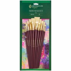 Fırça dəsti Greenwich Line № 1-12