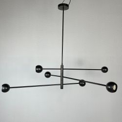 Люстра На Штанге Salme L6 A Black By Imperiumloft