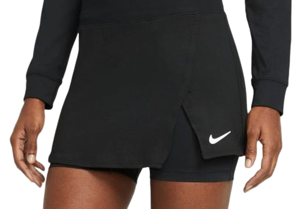 Теннисная юбка Nike Court Dri-Fit Victory Skirt Plus Line - черный