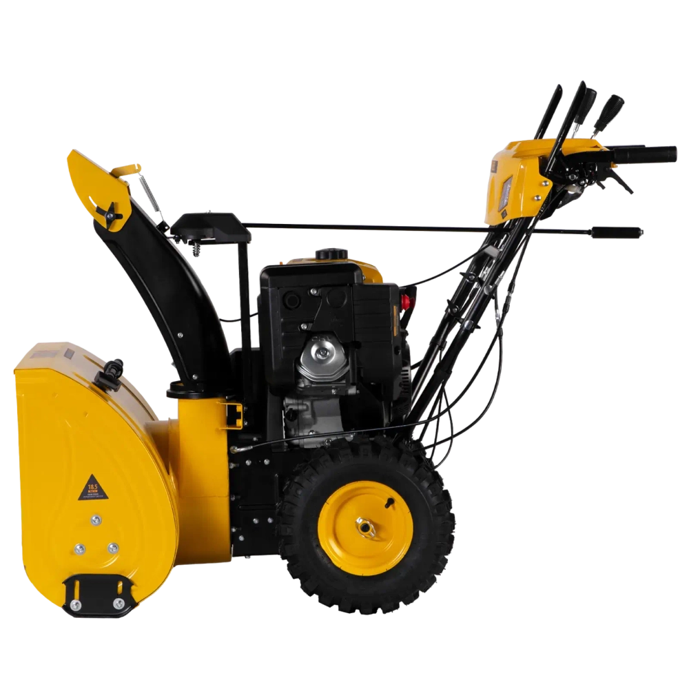 Бензиновая снегоуборочная машина SBL 711D PRO, 302cc, эл.старт, фара, обогрев, блок. дифф.// Denzel
