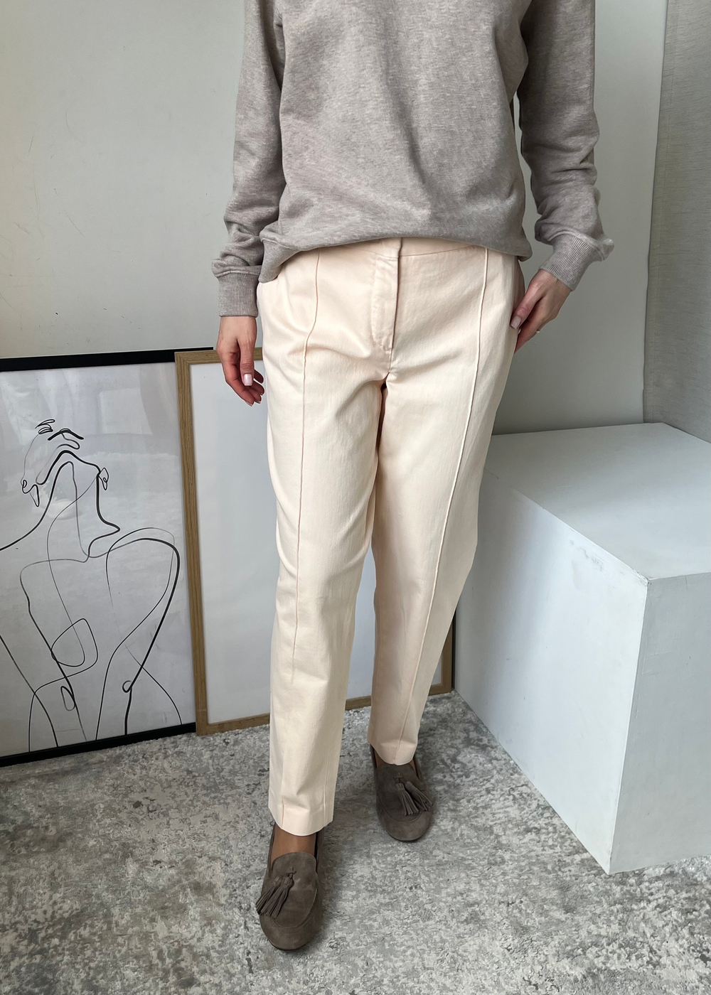 Новые брюки из денима Loro Piana, М