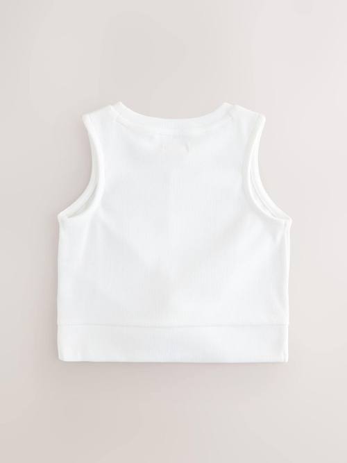 Топ для девочки Next AL9-891, Белый