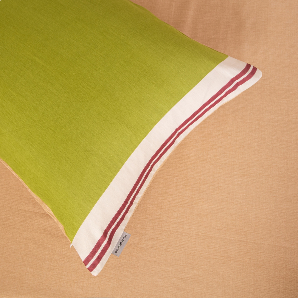 КПБ Сатин 100% хлопок C612, 1.5 спальный, наволочки 50-70 2 шт