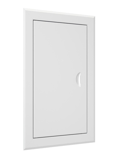 Люк ревизионный ЛТМп фланец 200х350 ручка магнит 260х410 окраш.сталь EVECS