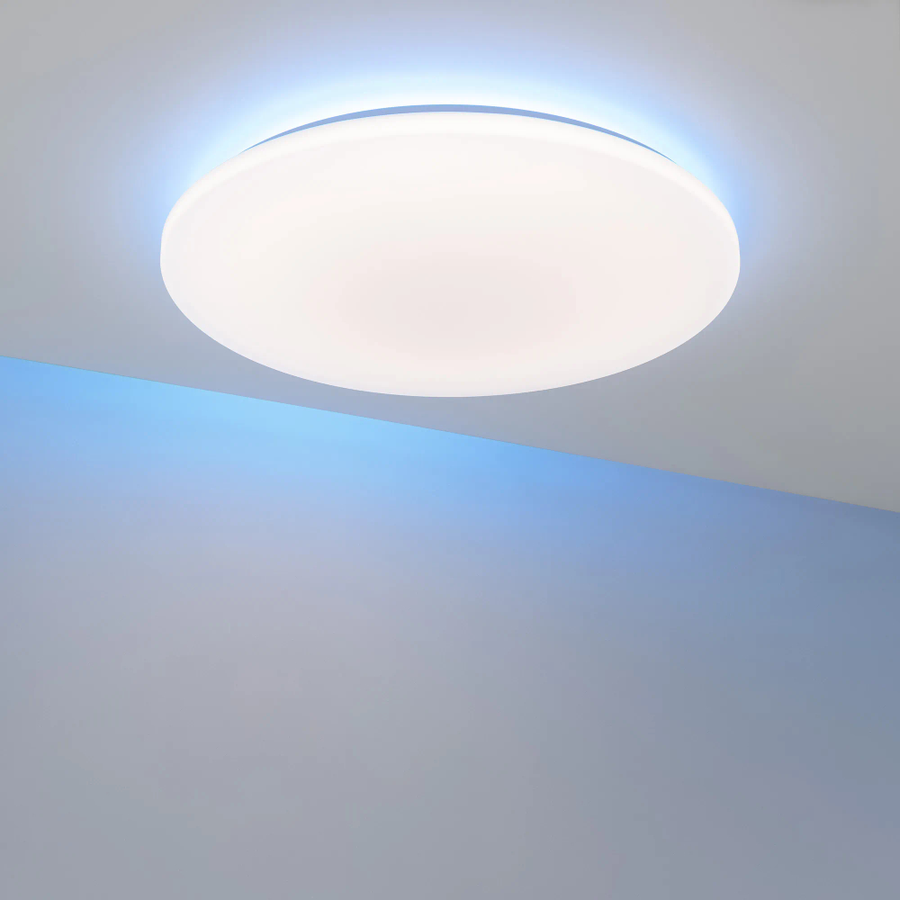 Светильник SP-FAVOR-R600-50W Day4000-MIX-RGB (WH, 100 deg, 230V, Tuya Zigbee) (Arlight, IP20 Пластик, 3 года) 057444
