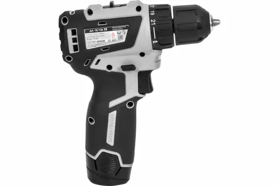 Аккумуляторная дрель-шуруповерт "ИНТЕРСКОЛ" ДА-10/12В 38 МиниМАКС 757.2.2.45