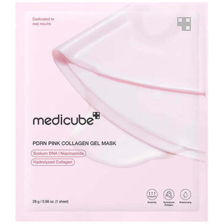 Гидрогелевая маска с PDRN и коллагеном MEDICUBE PDRN Pink Collagen Gel Mask