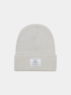 Alpha Essential Beanie (dune white - серо-белый)