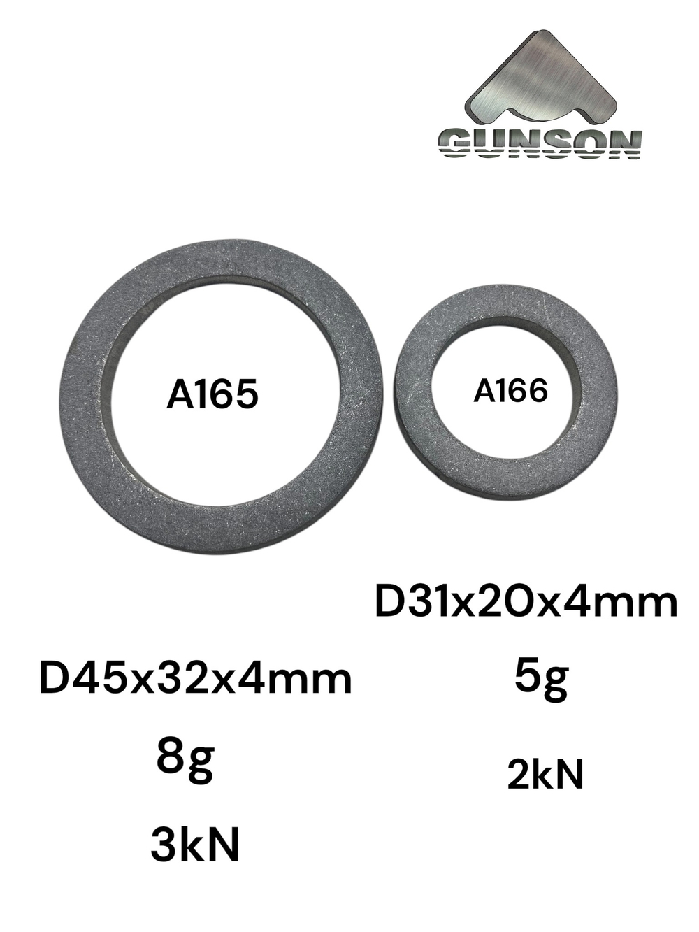 A166 Кольцо 31х20х4мм, Д16Т / 2kN / 5g