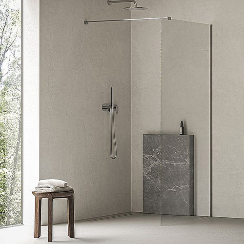 Душевое ограждение Ravak Walk-In Air Wall 90 GW9W70C00Z1C профиль хром/стекло прозрачное