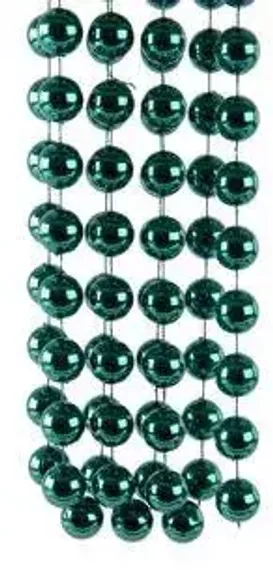 Бусы пластиковые Гигант 20 мм * 270 см изумрудные, Kaemingk (001830)
