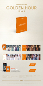 Альбом ATEEZ - 10th Mini Album GOLDEN HOUR : Part.1 (Platform VER.)