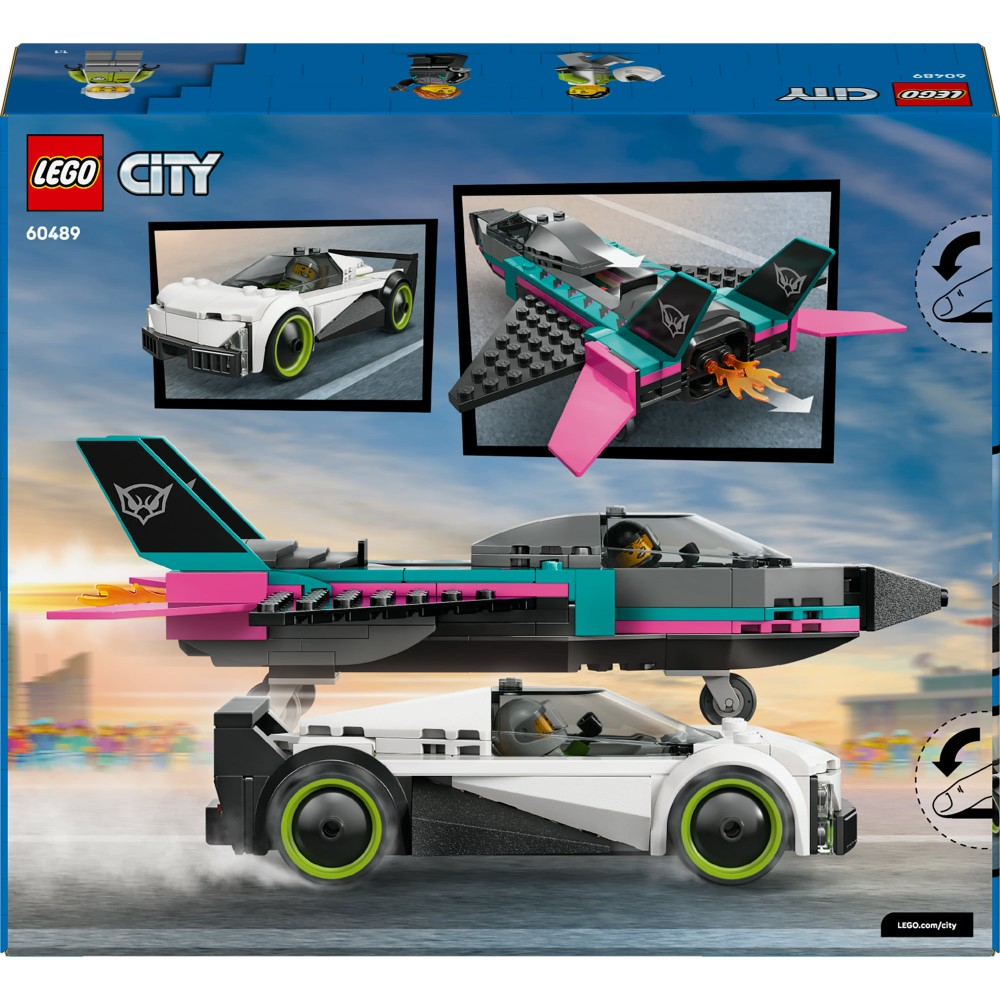 LEGO City - Самолет против машины 60489