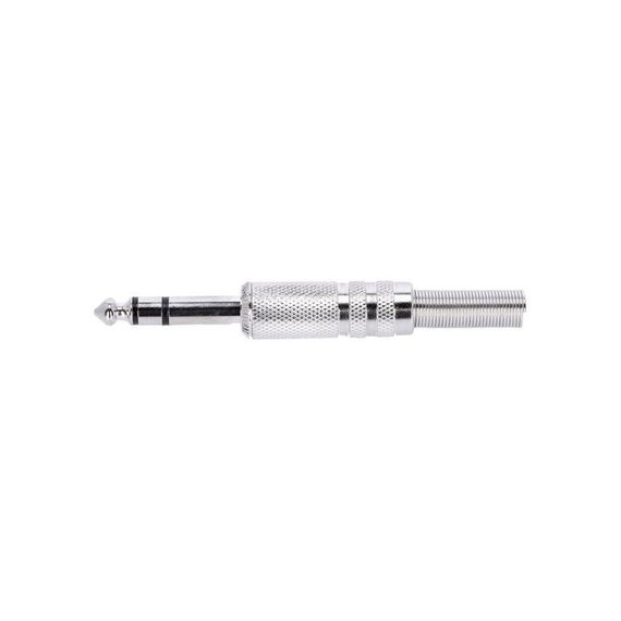 Adam Hall K3CJM3 - разъем TRS (jack) 6.3 mm stereo (М), металлический