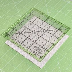 Линейка для пэчворка в дюймах, 5 ½ х 5½" (арт. D05-S)