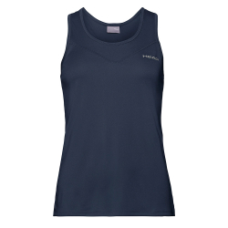 Майка женская HEAD Easy Court Tank Top 814560-DB-XL, размер XL, темно-синяя