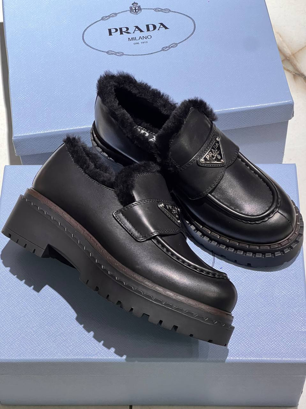 Ботинки Prada