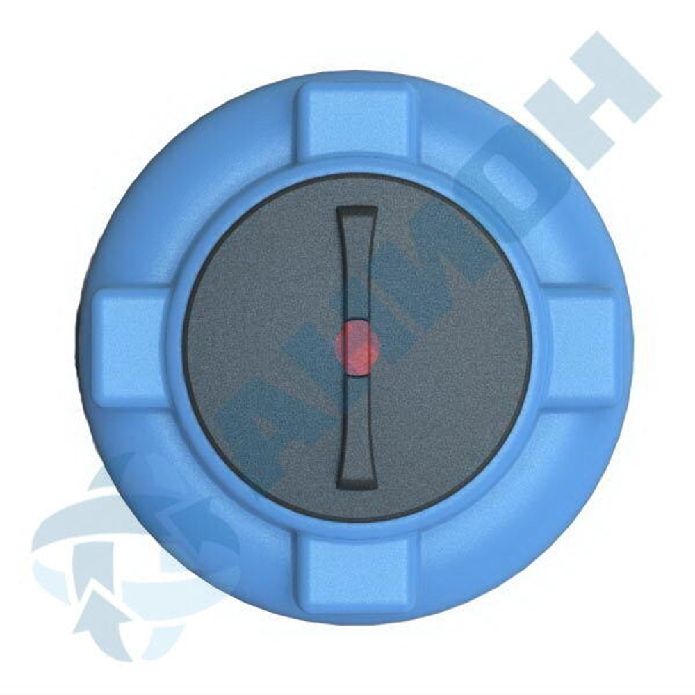 Емкость Анион цилиндрическая с дыхательным клапаном 780 л. вертикальная (750x750x1930см;синий) - арт.559384