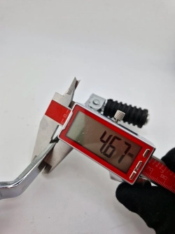 + x Лапка (рычаг) переключения передач для питбайка (серебряный)