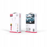 Наушники проводные EP66 Crescent Type-C digital decoding flat earphone white