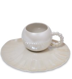 MUG-425/3 Чайная пара «Ракушка»