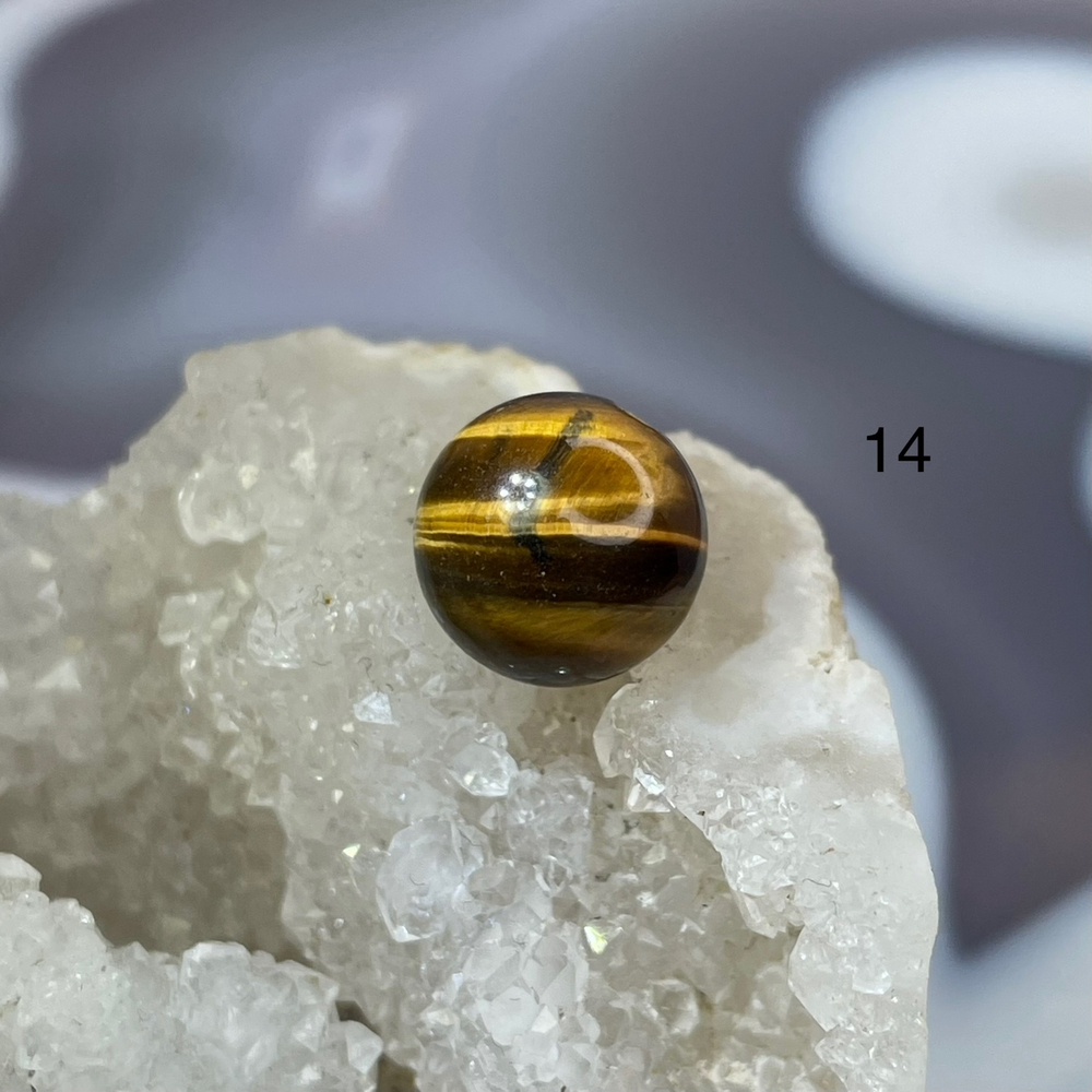 58852 Тигровый глаз Бусина 10 мм-61